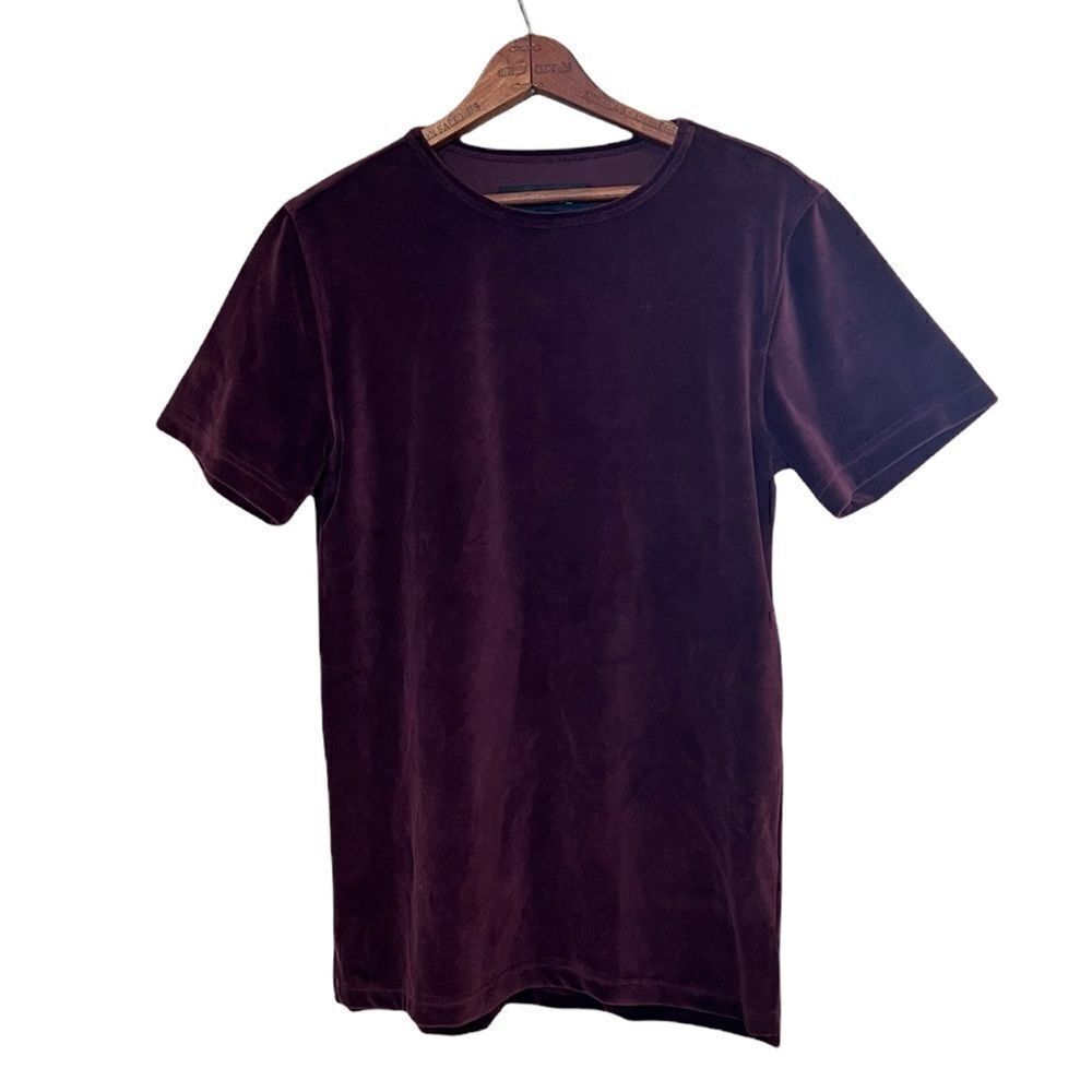 Elwood Faux Velvet Short Sleeve Shirt‎